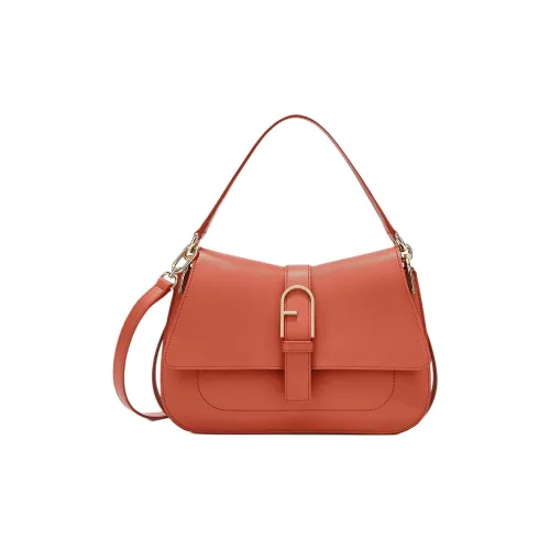 Furla Кожа Сумка Женская Оранжевая