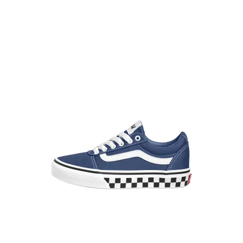 Vans Ward Детские Скейтбординги Низкий Топ Синий Kids
