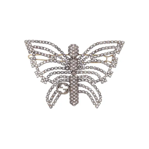 GUCCI Металл Кристальные Заколки для волос Женские