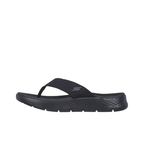 Skechers Go Walk Flex Шлепанцы Черные Женские