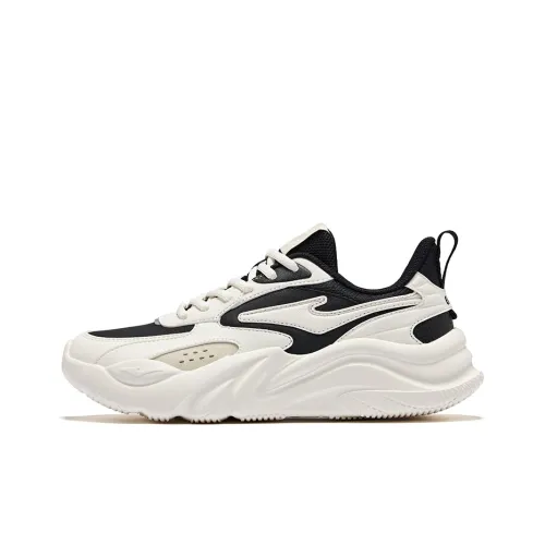 Erke 2,0 AO Форма Slip Resistant Abrasion Resistant Низкий Топ Casual Женский Глубокий черный Микрокристаллический белый