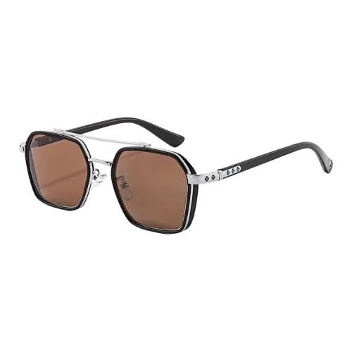 Sagawa Пластиковая оправа Титан Нерегулярная форма Солнцезащитные очки Унисекс