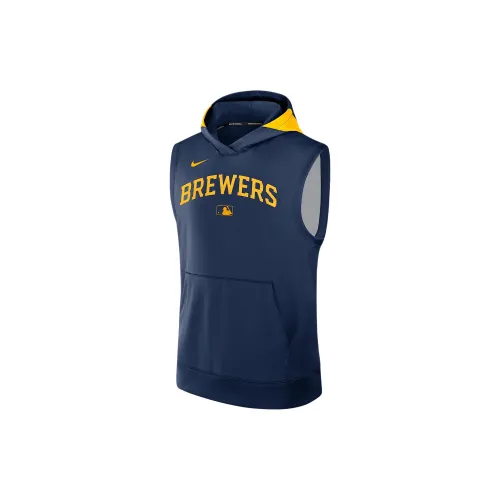 nike Топ без рукавов Мужской Морской синий