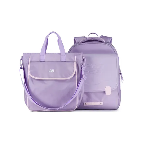 New Balance совместный бренд Ткань Combo Set Детский Фиолетовый