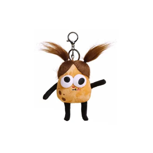 X3COMMUNE Жареные Волосы Картофельный Человек Кукла Плюшевая Подвеска 8 см Высокая