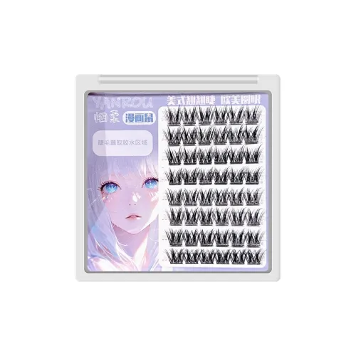 YANROU Коллекция животных Мышка Series Накладные ресницы Thickening Стиль