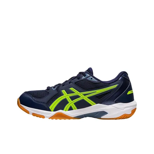 Asics Gel Rocket 10 Low Top Повседневные Беговые Кроссовки Унисекс Синий