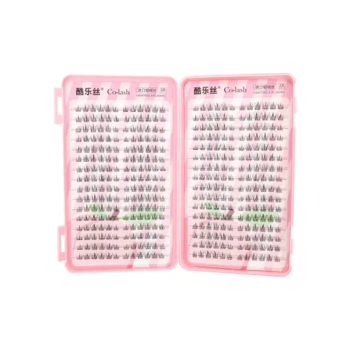 KULESI Подсолнух Накладные ресницы Один Кластер EFFORTLESS Trilogy 32 Струка 384 Кластера