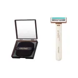 Гладкая бритва для удаления волос подмышек + 100 листов бумажных салфеток