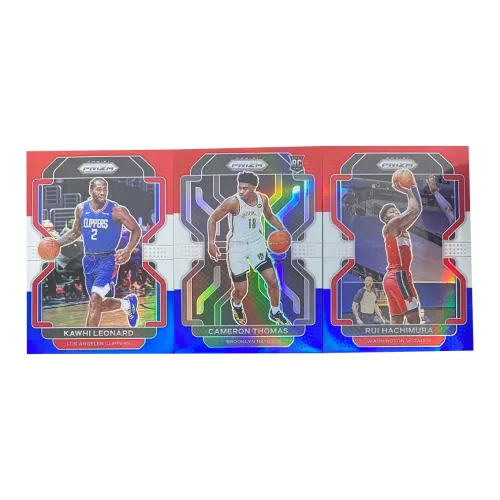 PANINI 2022 PRIZM Леонард Little Thomas Хачимура Трехцветный Fold Всего 3 шт Спортивные карты 3 шт
