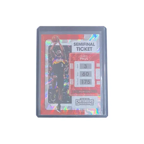 Панини 2021 22 Шар Game Ticket Sun Chris Paul Рефракция 99 EDITION Особенный Ticket Спортивные карты 1 шт