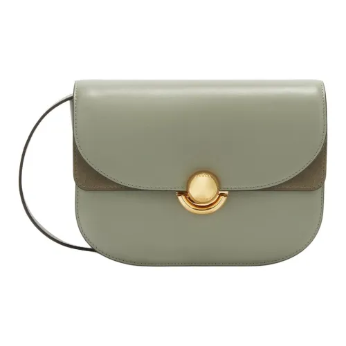 Furla Мягкая Телячья Кожа Плечевая Сумка Маленькая Женская Agave Зеленая