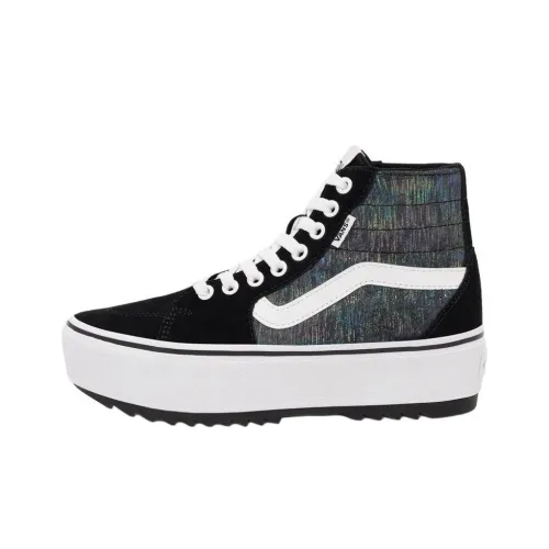 Vans Filmore Кэжуал Высокие Кроссовки Черные Женские