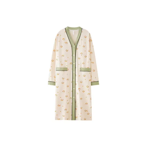 Pretty Lady Ночная сорочка Женская Абрикос Зеленый