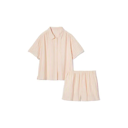 UNIQLO Princesse TAM Коллаборация Розовый Женские Пижамные Комплекты