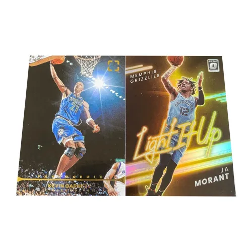 PANINI 2021 22 Timberwolves Garnett Morant T'KA Спортивные карты 2 шт