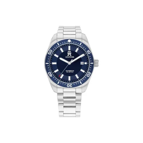 Tommy Hilfiger Автоматические механические часы для мужчин, 40 мм, синий
