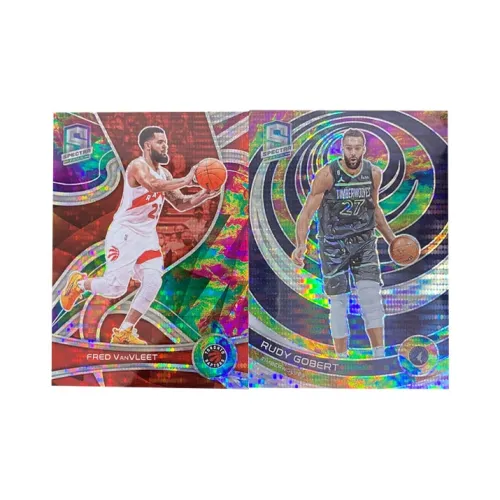 Панини 2022 Спектрум ВанВлит Красный Фолд 16 99 ЭДИЦИЯ 2023 Гоберт 149 ЭДИЦИЯ Спортивные Карты 2 Упаковки