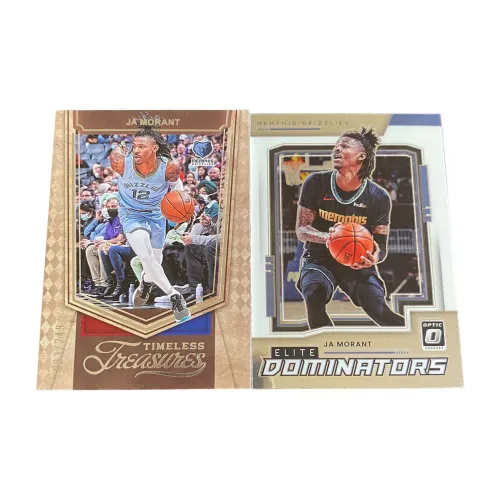 PANINI 2021 22 Grizzlies Ja Морант OP Особенная карта Спортивные карты 2 шт
