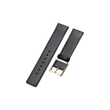 Пряжка розового золота - Полотняное переплетение - Черная кожа