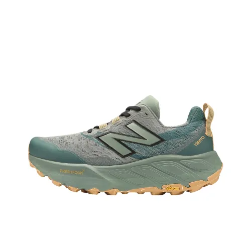 New Balance NB Свежий Foam X Hierro V9 Беговые кроссовки Низкий Топ Зеленый Мужской