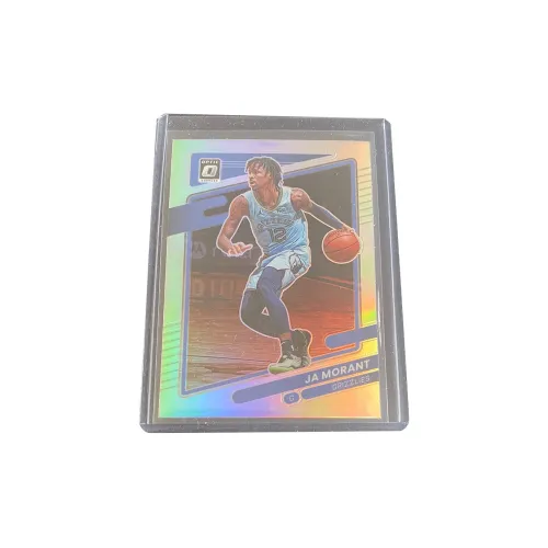 PANINI 2021 22 PRIZM Grizzlies Ja Морант Серебряный Fold Спортивные Карты 1 Упаковка