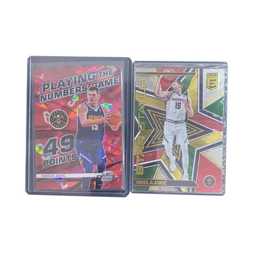 PANINI 2021 22 Nuggets Никола Йокич Юта Табусе Elite Card Ice Shatter Fold Спортивные карты 2 шт