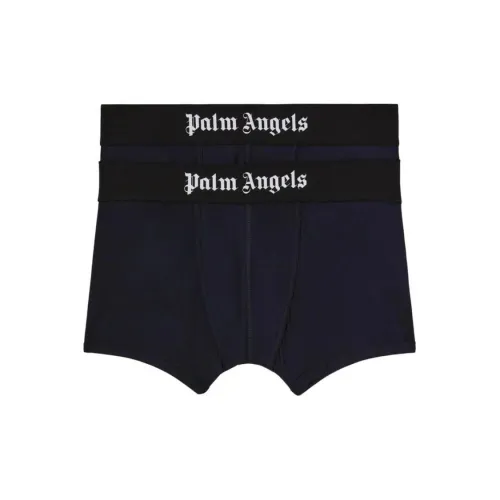 PALM ANGELS Трусы Мужские 2 упаковки Морской Синий