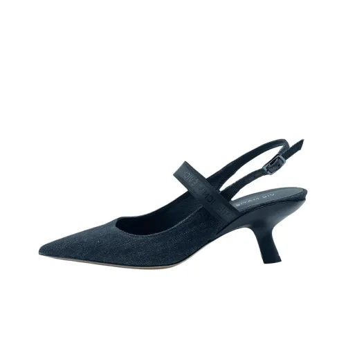 Vic Matie Узкий каблук Высокие каблуки 6 см Женские Темно-синий