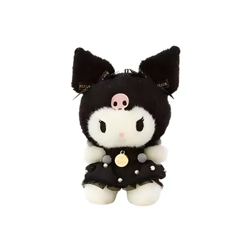 Санрио Kuromi Fleur Куклы Плюшевый Брелок 12 см Высота