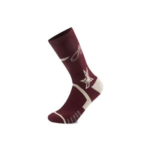 LINING Professional Basketball Series 1 Pack Red Unisex Баскетбольные носки