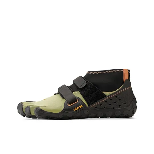 Vibram Противоскользящие Устойчивые к износу Быстросохнущие MID Тренировочные Кроссовки Мужские Армейский зеленый