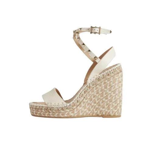 Valentino Rockstud One Ремешок Сандалии 10 см Женские Экрю