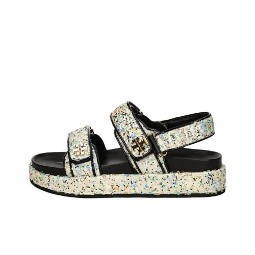 Tory Burch Кира (красный) one Ремень Сандалии Экрю Женские