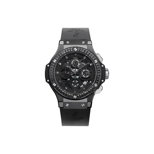 HUBLOT Автоматический Механический Часы Мужские 44 мм Черный Циферблат Керамические Корпус Часов 310.см.1110.RX.1900