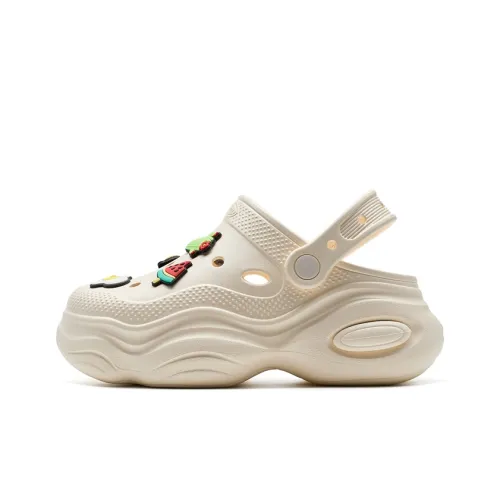 XTEP Succulent Коллекция Сабо Женские Бежевый