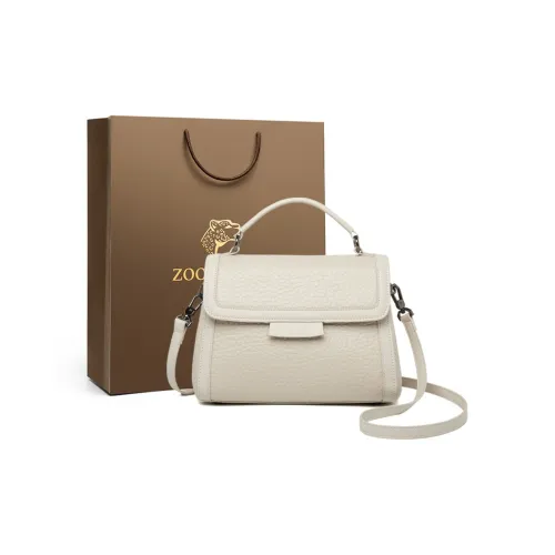 ZOOLER Сумка из крупнозернистой текстуры кожа коровы одно плечо средний размер женская