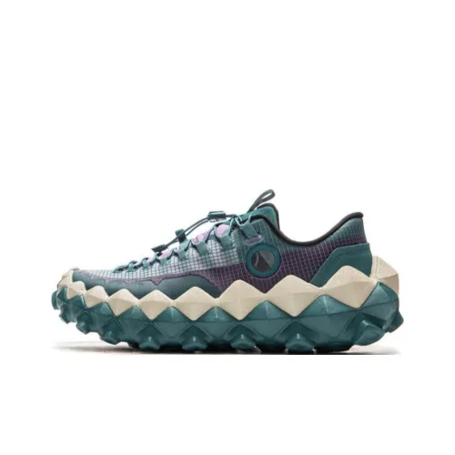 LINING Амортизация Легкий Низкий Топ Casual Унисекс Зеленый Фиолетовый