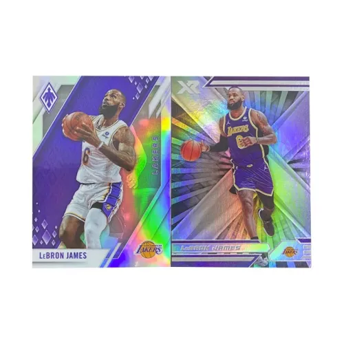 PANINI 2021 22 SELECT Лейкерс Джеймс Taka Серебряный Фолд Спортивные Карты 2 шт