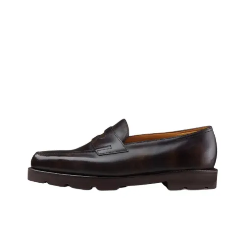 JOHN LOBB Лоферы Коричневый Мужской