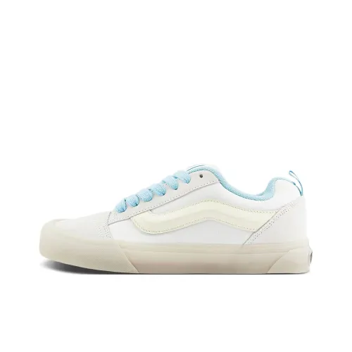 Vans Knu Skool Устойчивые к истиранию низкие кеды для скейтбординга унисекс белые