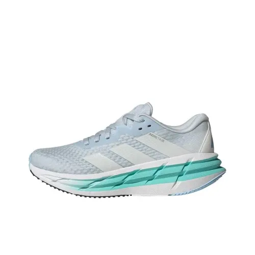 Adidas ADISTAR 3 Устойчивые к истиранию низкие беговые кроссовки унисекс серого цвета