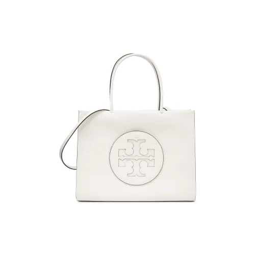 TORY BURCH Ella Синтетическая кожа Тоут Сумка Сумка для покупок Сумка через плечо Сумка Маленькая Женская Белая