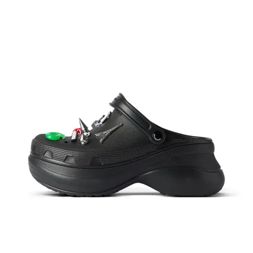 Crocs x Balenciaga Домашние тапочки 5 см Мужской Черный