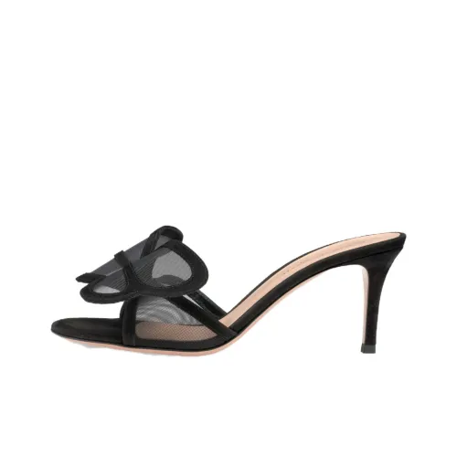 GIANVITO ROSSI Слипоны Черные Женские