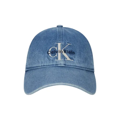 Calvin Klein Хлопок Бейсболки Унисекс Джинсовый Синий