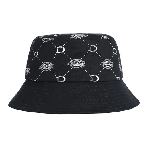 Dickies Cotton Bucket Hats Унисекс Черный