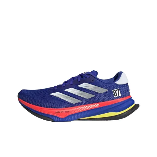 Adidas Supernova prima Устойчивые к истиранию низкие беговые кроссовки для мужчин синие