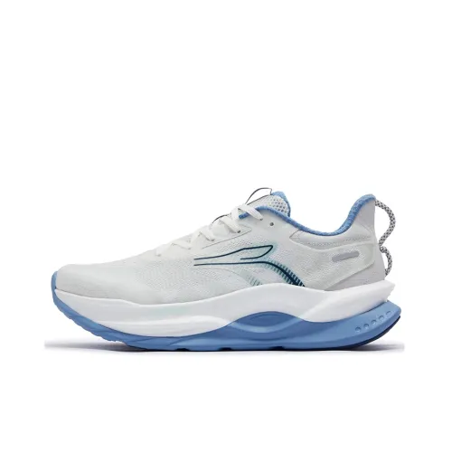 361° Fiery Red 5 Амортизирующие шоки Противоскользящие устойчивые к истиранию Низкий топ Повседневные беговые кроссовки Мужские Антарктический серый