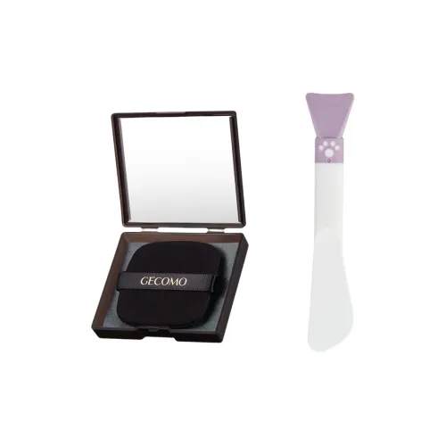 GECOMO Милый Paw Силиконовая Маска для лица Щетка + Впитывающая бумага Комбо с подарками Зеркальце Розового цвета Инструмент для макияжа